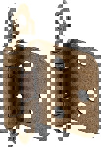 FLUSH SELF CL CAB HINGE AB 2 PK